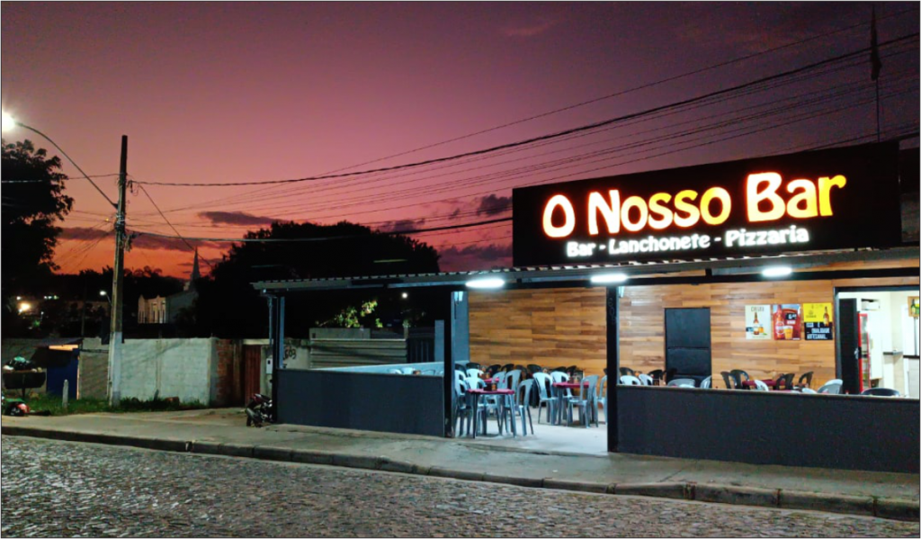 Imagem frente do estabelecimento O Nosso Bar